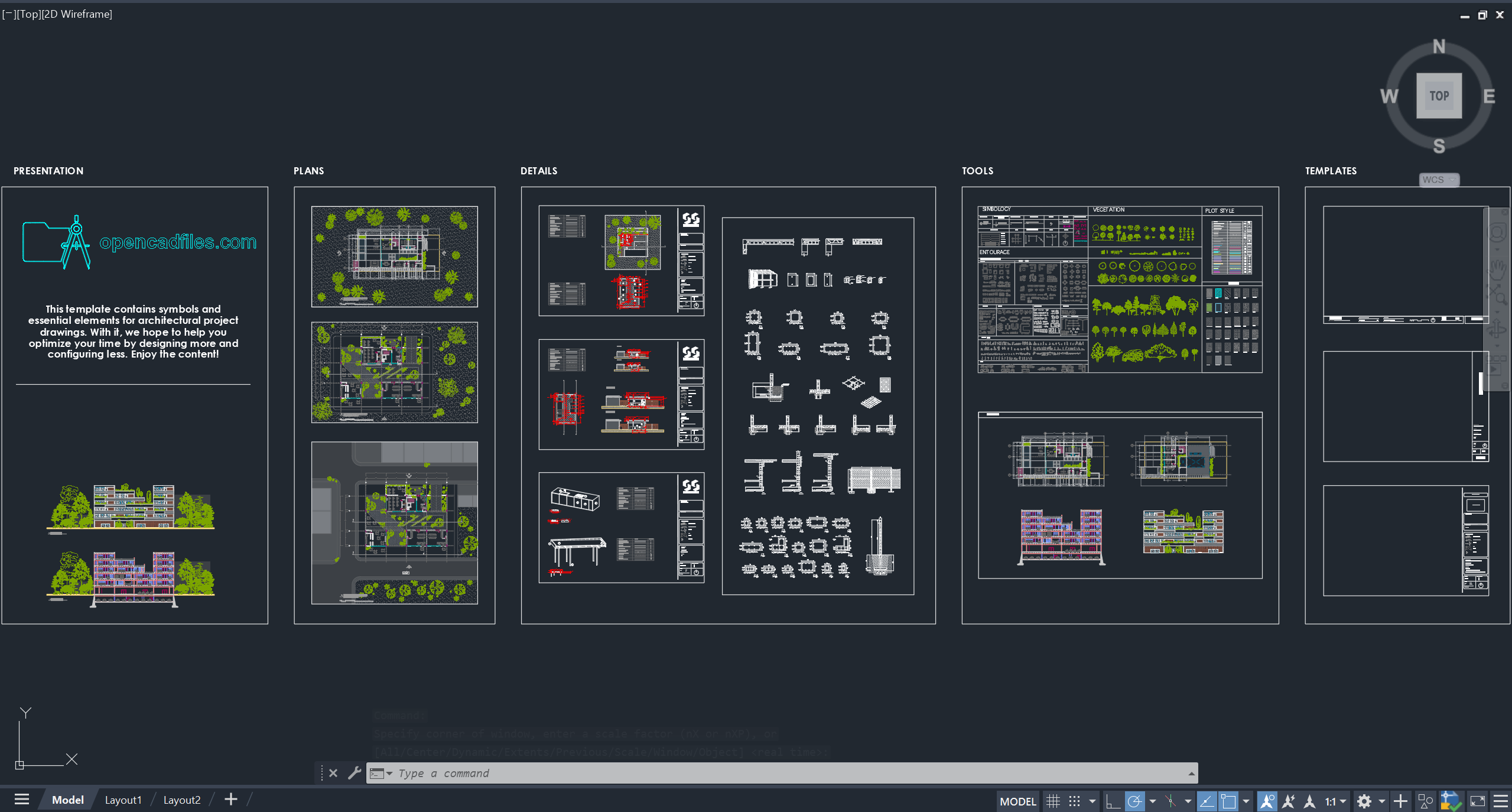 CAD Template preview