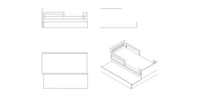 Free Toddler Bed DWG Download