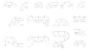 curved-office-desk-plan-views-free-dwg