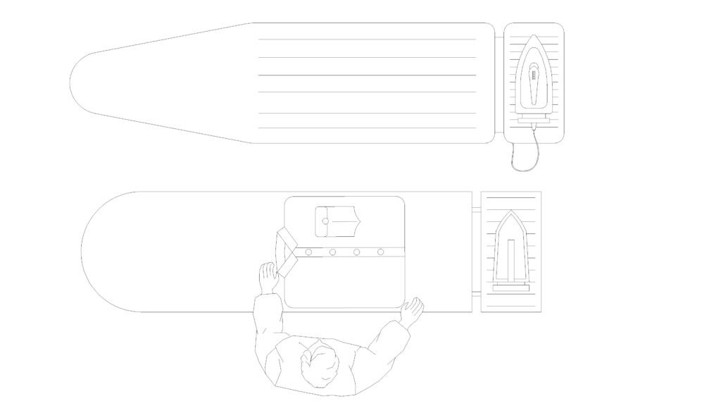 Free Ironing Board DWG Download