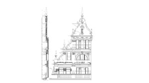 ornate-building-facade-elevation-free-dwg