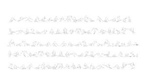 skier-silhouettes-cyan-line-art-free-dwg