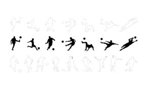 soccer-player-silhouettes-action-poses-free-dwg