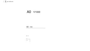 top-plan-view-a0-paper-template-1-1000-dwg