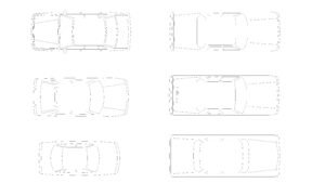 sedan-police-car-plan-views-dwg
