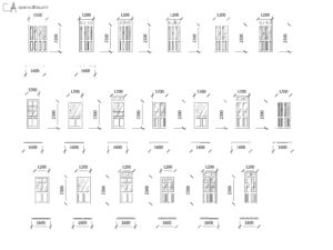 dynamic-paneled-door-elevations-with-transoms-dwg